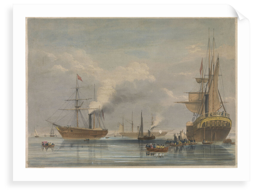 The Royal Mail steamships 'Clyde', 'Dee' and 'Teviot' by Maclure