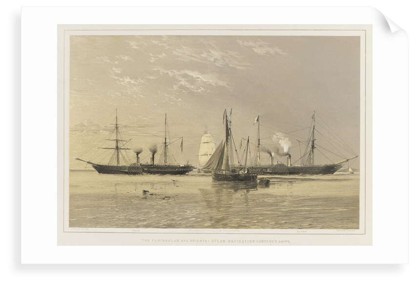The 'Indus' and 'Ripon' by Thomas Goldsworth Dutton