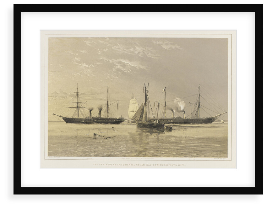 The 'Indus' and 'Ripon' by Thomas Goldsworth Dutton