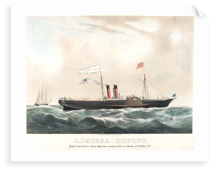 The 'Admiral Dupont' by J.H. Bufford