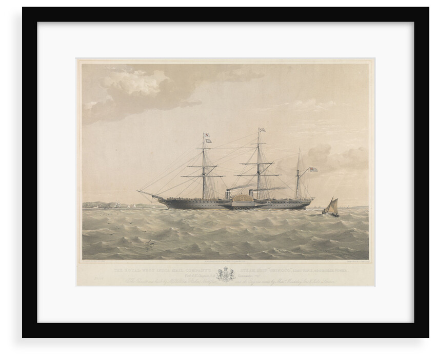 The Royal West India Mail Company's steam ship 'Orinoco' by Thomas Goldsworth Dutton