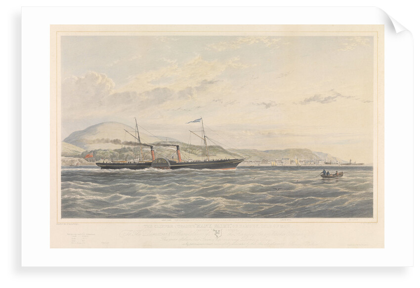 Clipper steamer 'Manx Fairy of Ramsey', Isle of Man by Samuel Walters