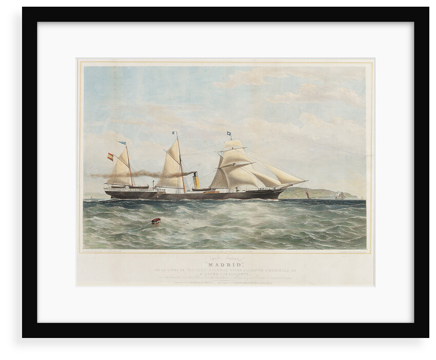 The 'Madrid' (Pt, 1845) by William Clark