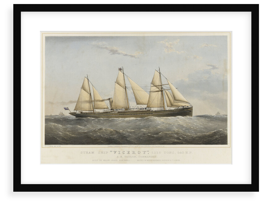 Steam ship 'Viceroy by Thomas Goldsworth Dutton