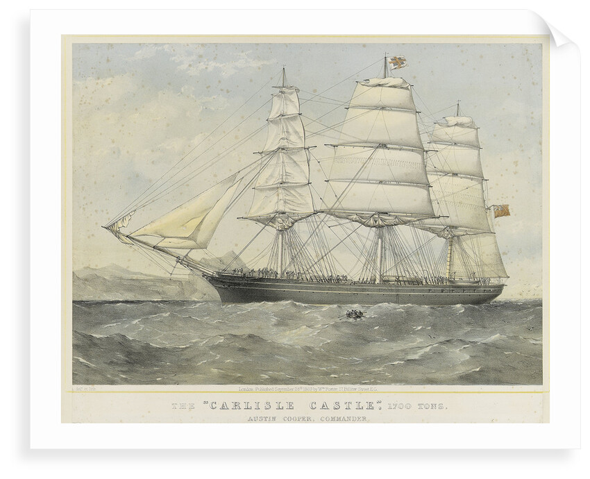 The 'Carlisle Castle' by Thomas Goldsworth Dutton