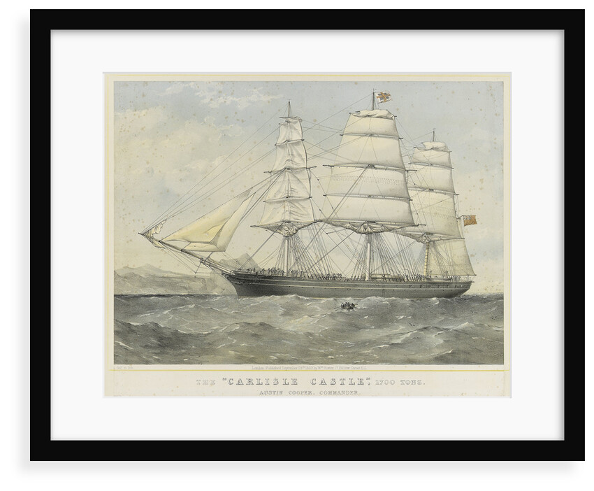 The 'Carlisle Castle' by Thomas Goldsworth Dutton