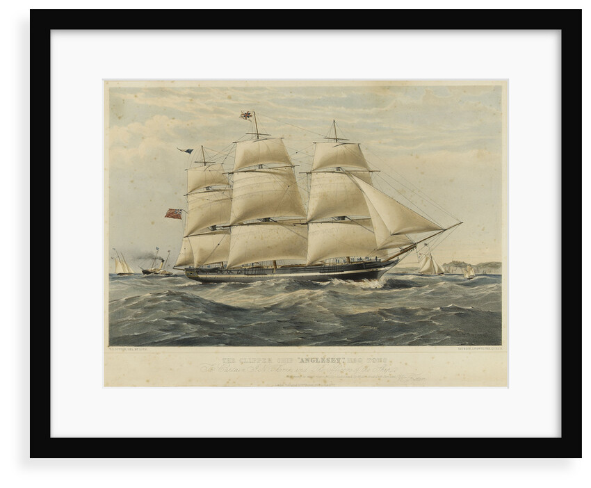 Clipper ship 'Anglesey' by Thomas Goldsworth Dutton