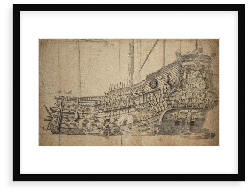The 'Eendracht' by Willem van de Velde the Elder