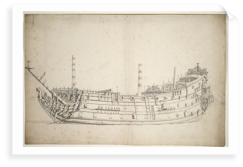 The 'Triumph' by Willem van de Velde the Elder