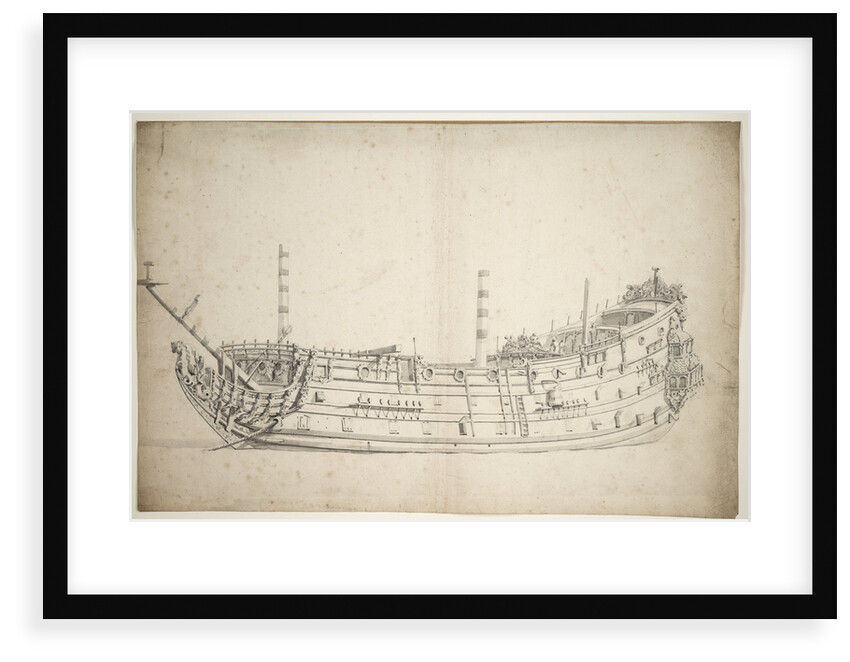 The 'Triumph' by Willem van de Velde the Elder