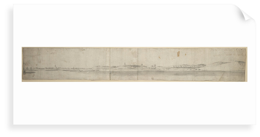 The south end of Texel by Willem van de Velde the Elder