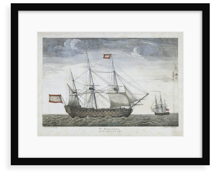 Spanish fighting ship by Emeric