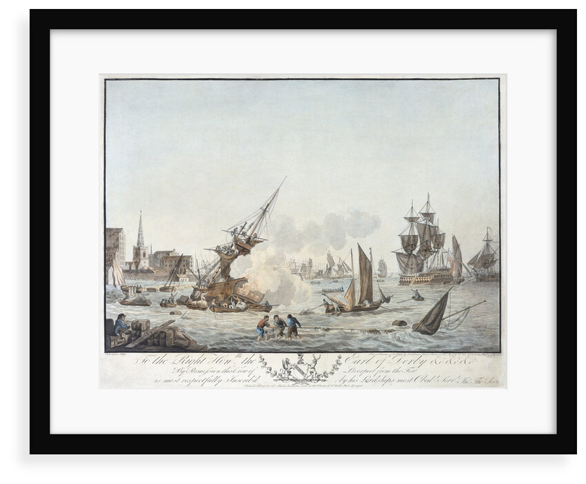 View of Liverpool from the Fort by J.T. Serres