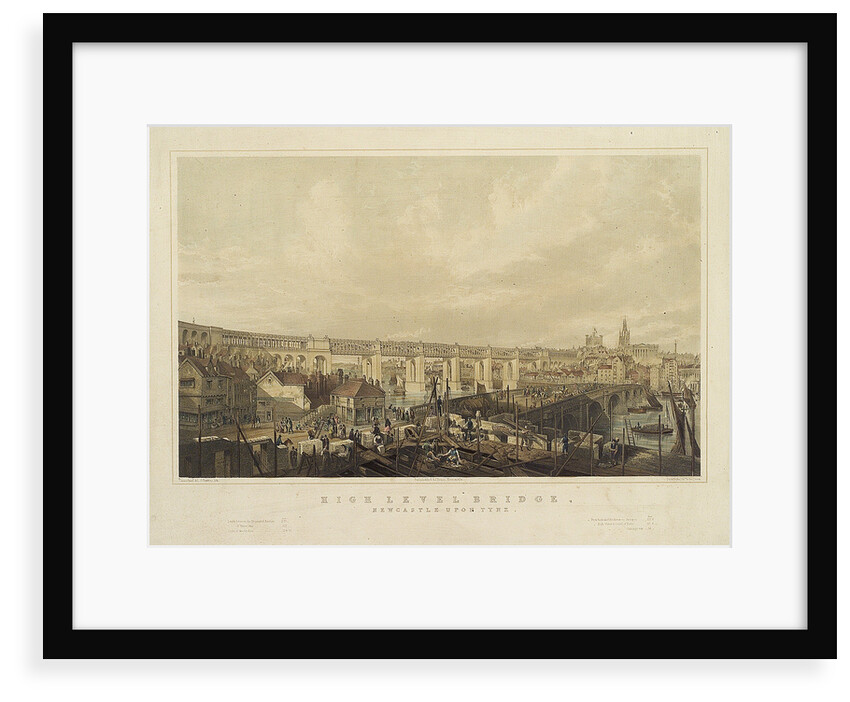 High Level Bridge, Newcastle upon Tyne by John Wilson Carmichael