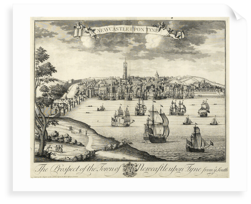 Newcastle upon Tyne from the south by unknown