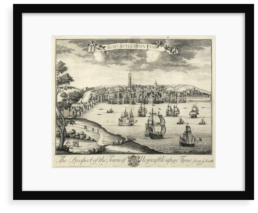 Newcastle upon Tyne from the south by unknown