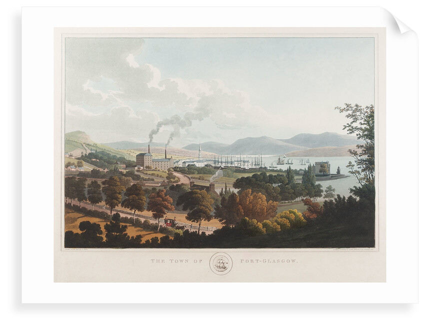 The town of Port Glasgow by I. Clark