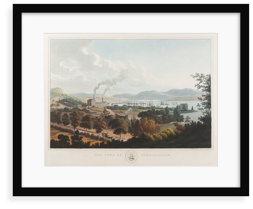The town of Port Glasgow by I. Clark