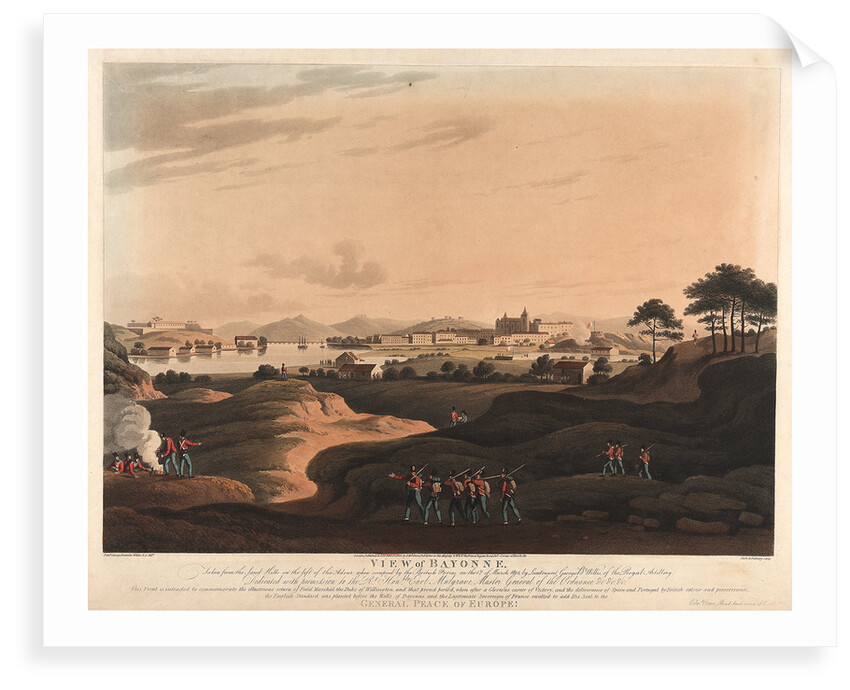 View of Bayonne by George Brander Willis