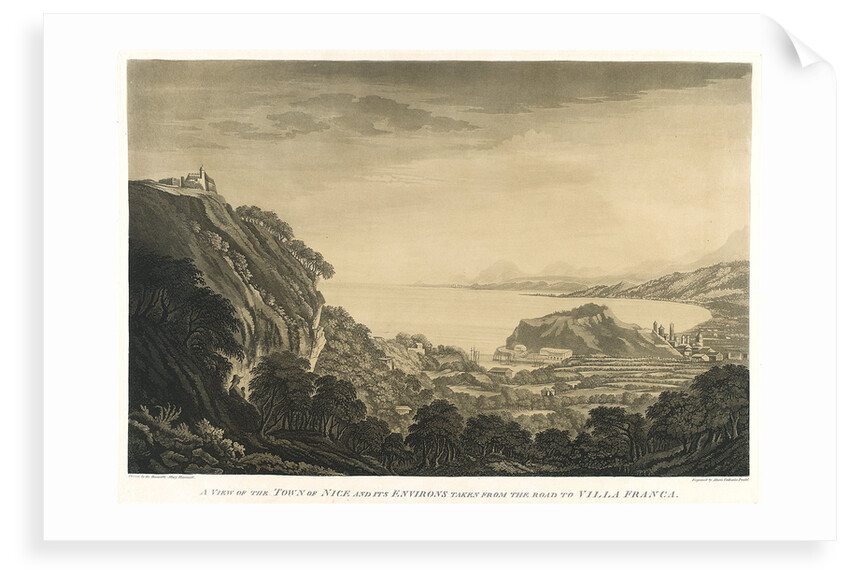 A view of Nice and its surroundings by Mary Harcourt