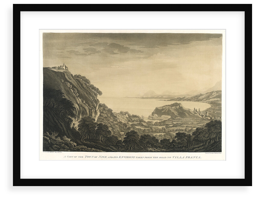 A view of Nice and its surroundings by Mary Harcourt