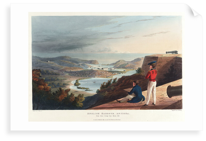 English Harbour by T. Fielding