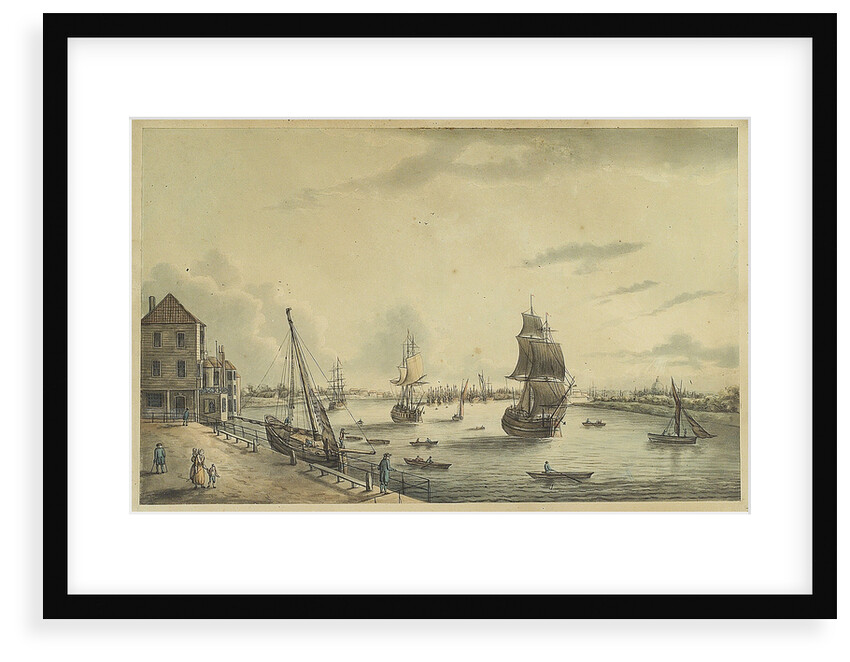 The Pier at Greenwich by Arthur Edwards