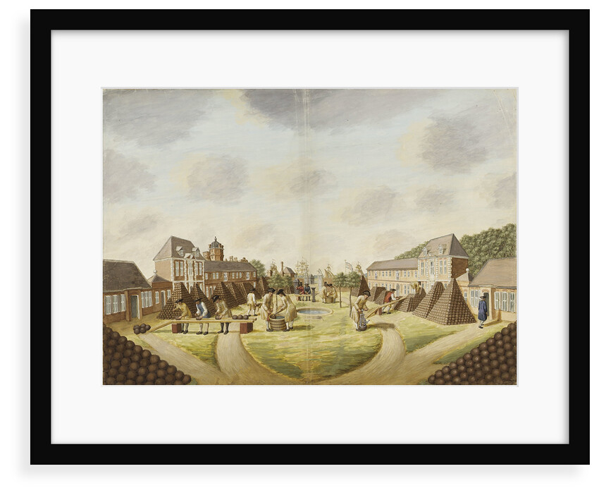 Woolwich Arsenal, outside Laboratory square, facing north by unknown