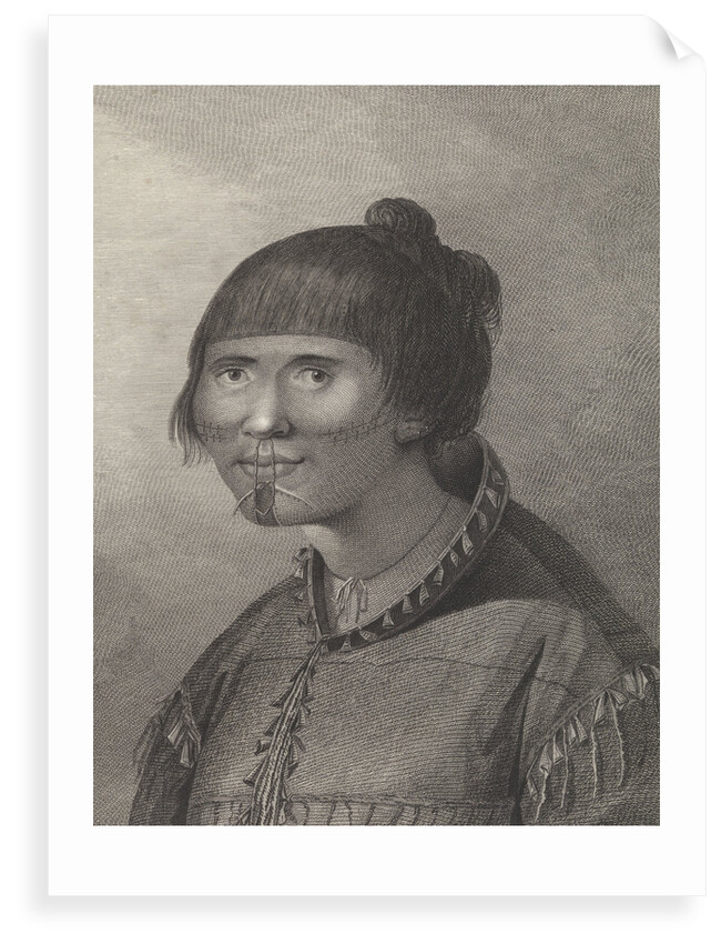 A woman of Oonalashka by John Webber
