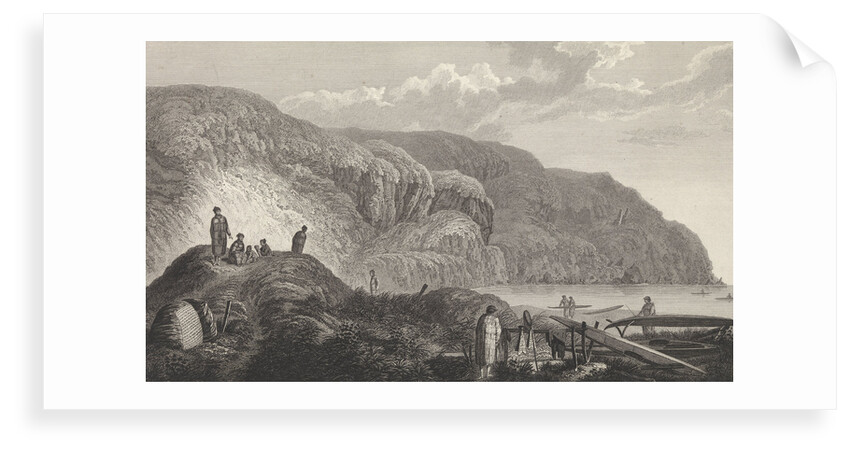 The natives of Oonalashka and their habitations by John Webber