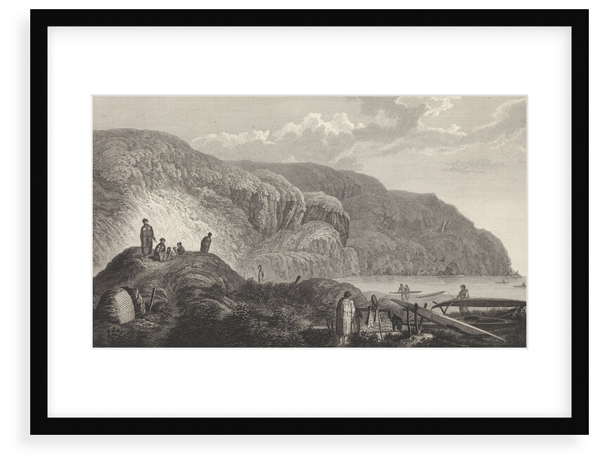 The natives of Oonalashka and their habitations by John Webber