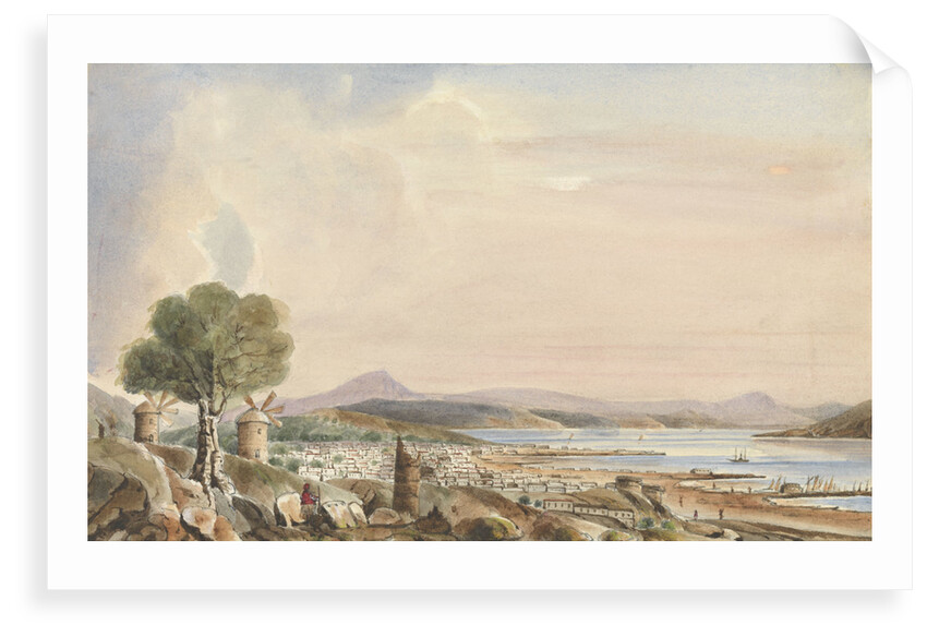 Egina, 1846 (Aegina, Greece) by Harry Edmund Edgell
