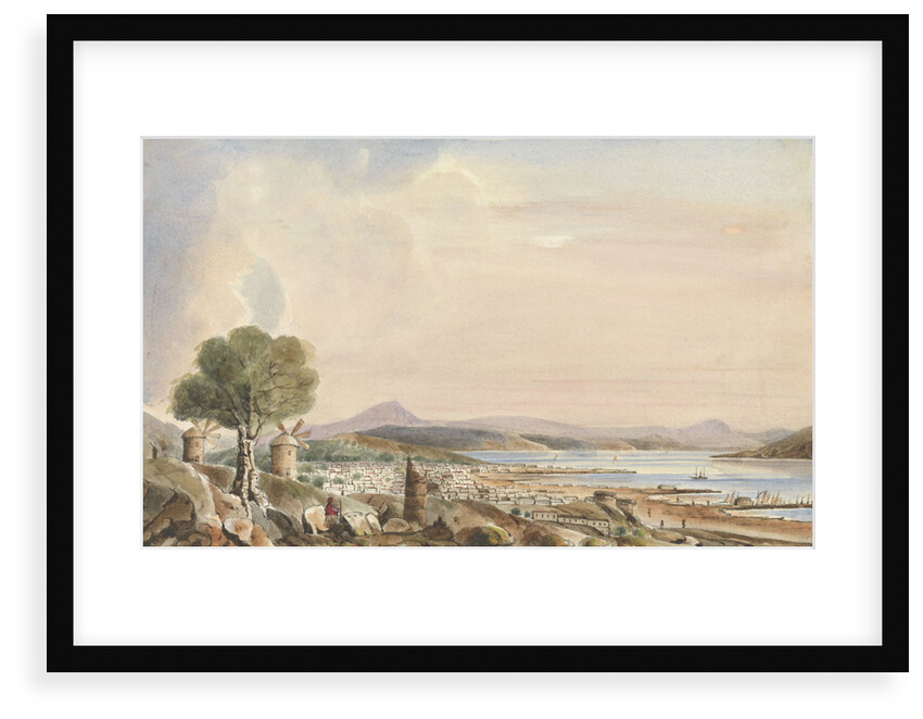 Egina, 1846 (Aegina, Greece) by Harry Edmund Edgell
