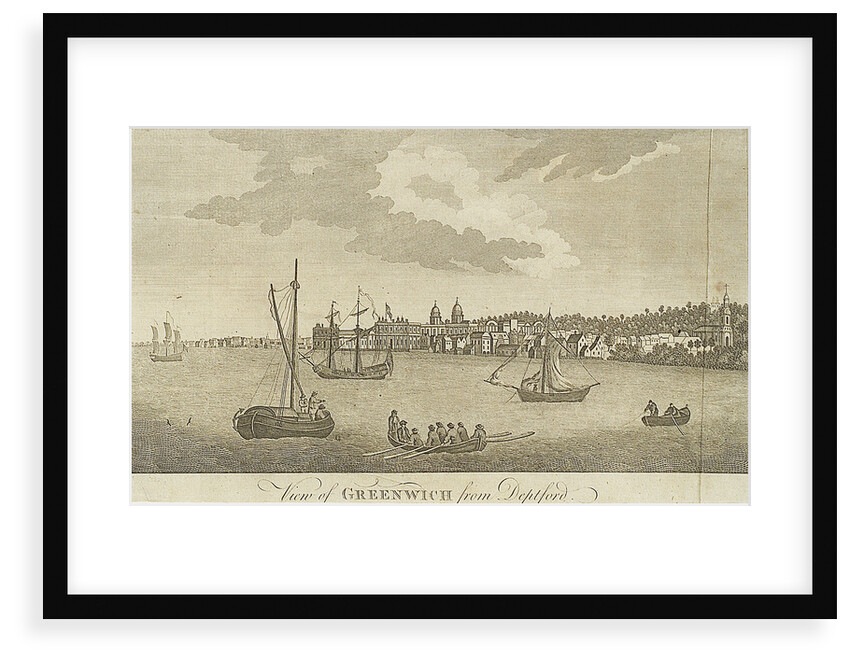 View of Greenwich from Deptford by unknown