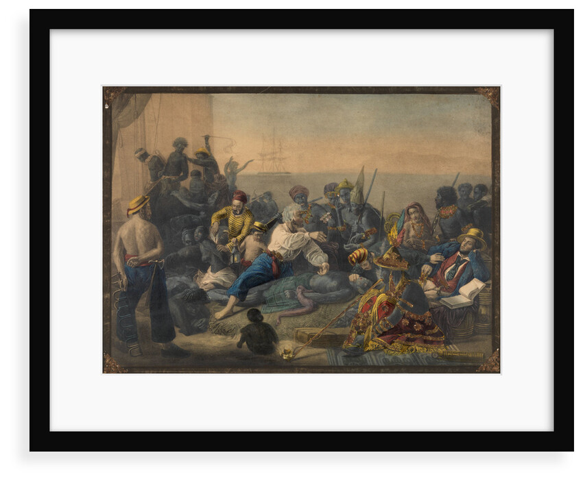 Slave trade by Francois-Auguste Biard