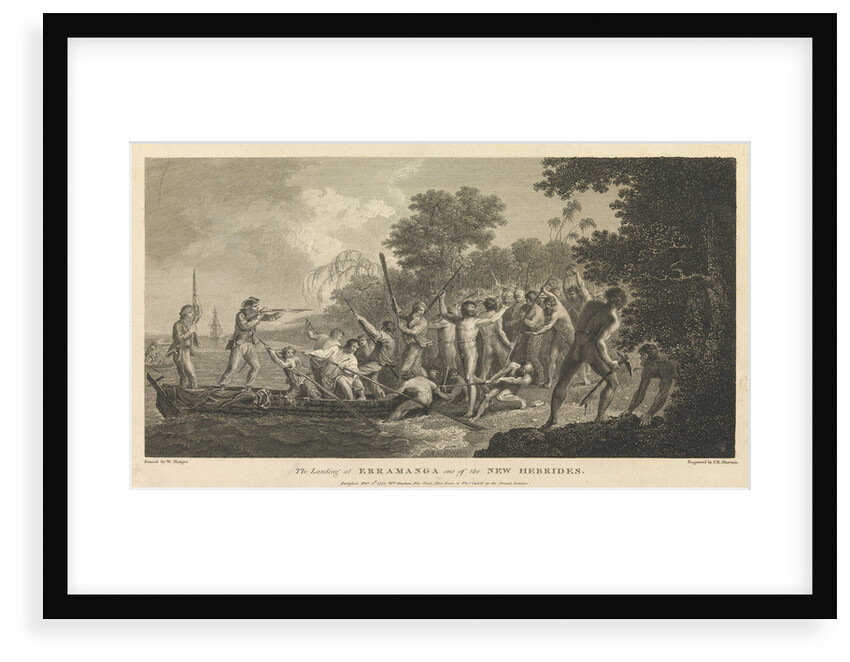 The landing at Erramanga, one of the New Hebrides by William Hodges