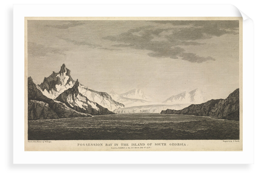 Possession Bay in the island of South Georgia by W Hodges