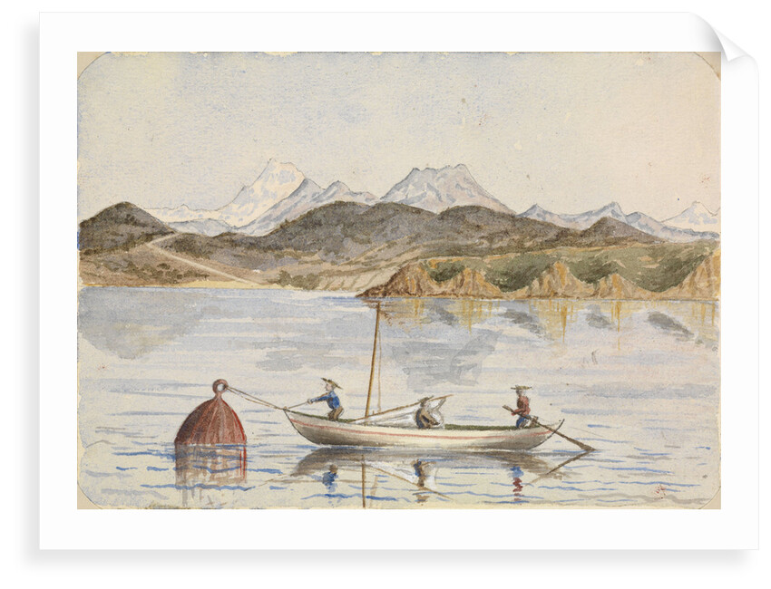 Watercolour from album by Hamilton Williams by Hamilton Williams