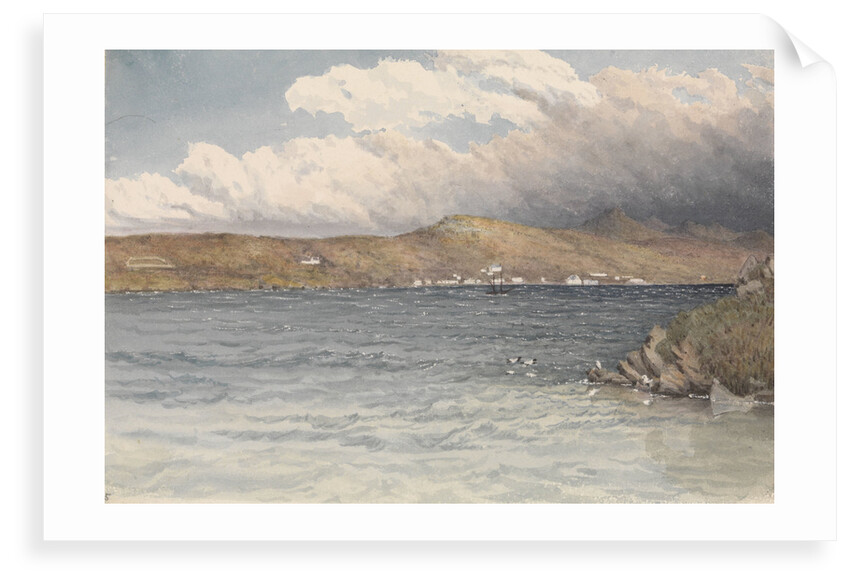 Settlement at Port Stanley, Falkland Islands, May 1849 by Edward Gennys Fanshawe