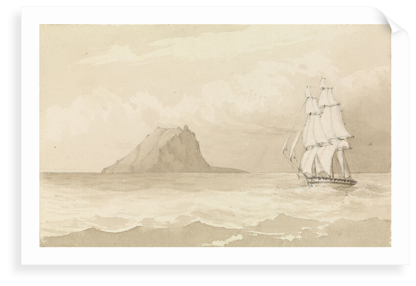 Maitea [Mehetia], Augt 20th 1849 [Society Islands] by Edward Gennys Fanshawe