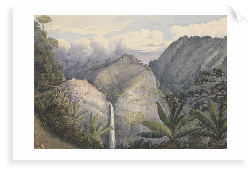 Fautaua, Tahiti, Augt 25th 1849 [Society Islands] by Edward Gennys Fanshawe