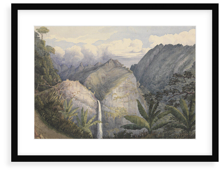 Fautaua, Tahiti, Augt 25th 1849 [Society Islands] by Edward Gennys Fanshawe