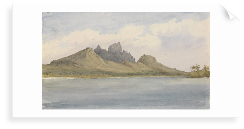 Bora bora, SE side, within the reef, Septr 5th 1849 [Society Islands] by Edward Gennys Fanshawe