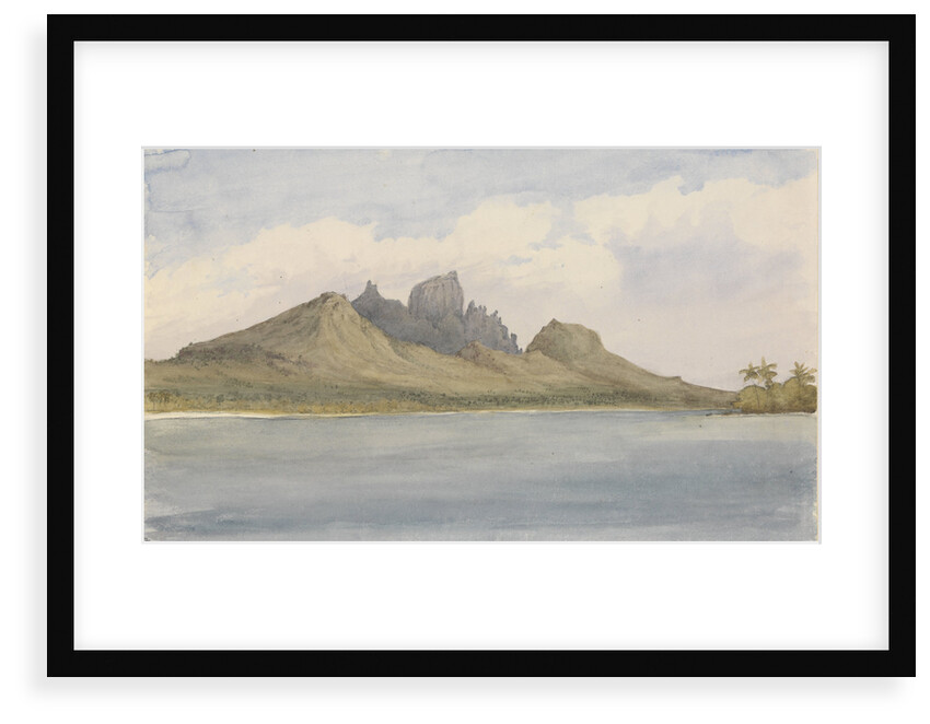 Bora bora, SE side, within the reef, Septr 5th 1849 [Society Islands] by Edward Gennys Fanshawe