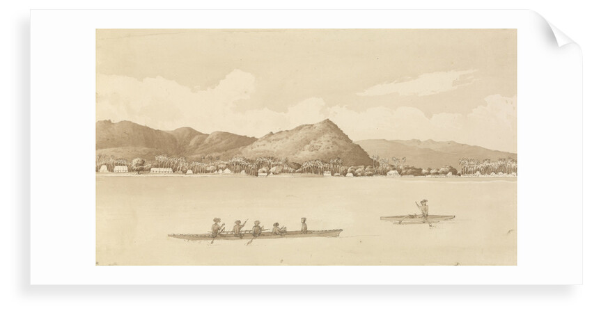 Apia Bay, Upolu, NavigatorsIslands [Samoa] Septr 18th 1849 by Edward Gennys Fanshawe