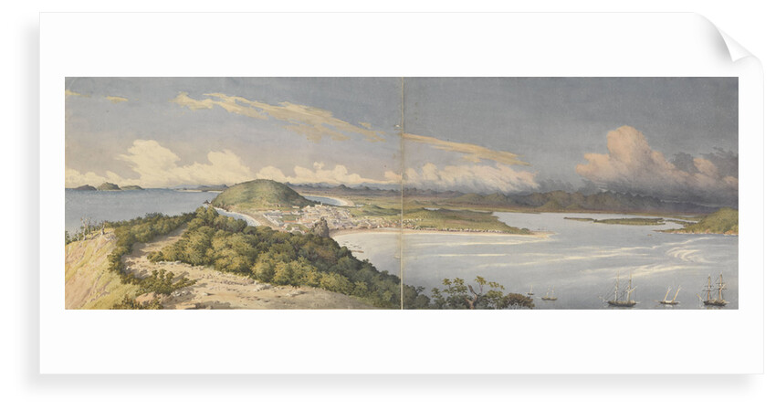 Mazatlan [Mexico] Augt 1850 by Edward Gennys Fanshawe