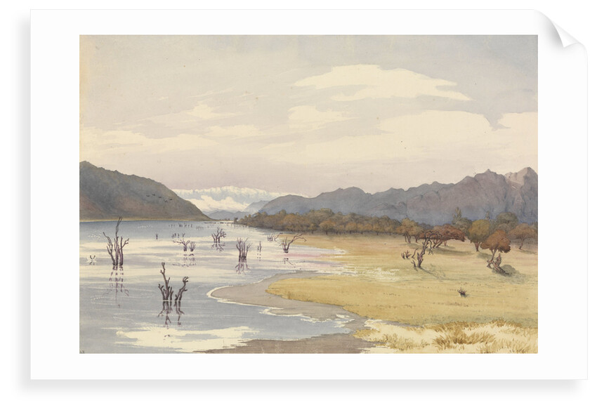 Lake of Acoleo [Aculeo], Chile, Jany 11th 1851 by Edward Gennys Fanshawe