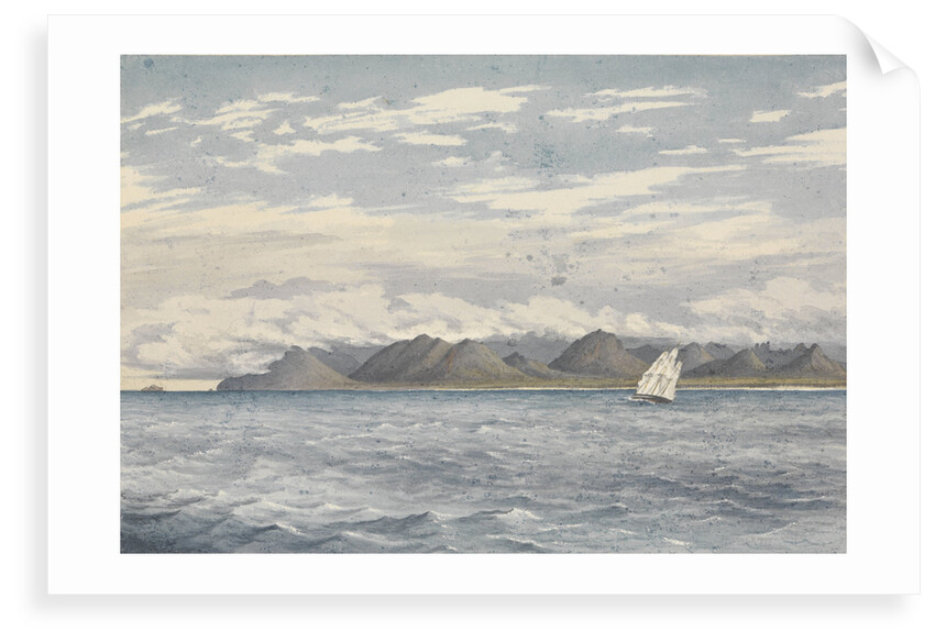 Woody Point, Vancouver's Island, July 8th 1851 [Canada] by Edward Gennys Fanshawe