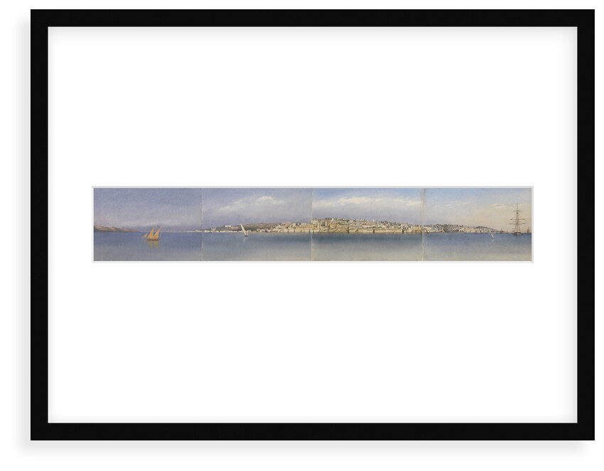 Panorama of Lisbon, Portugal, 1856 by Edward Gennys Fanshawe