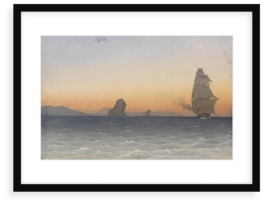 Fratelli Rocks, June 12th 1856 [Tunisia] by Edward Gennys Fanshawe
